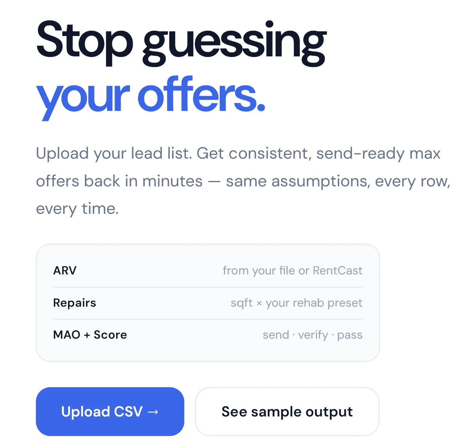 BatchOffers