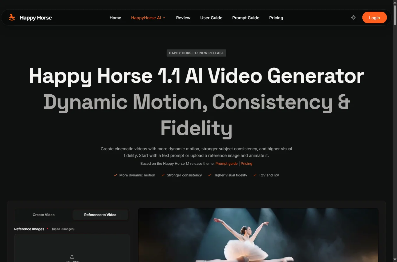 HappyHorse 1.1 AI Video Generator