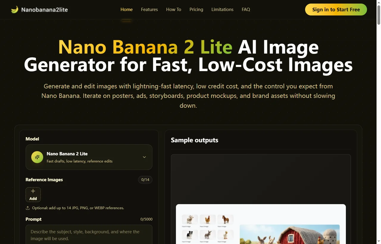 Nano Banana 2 Lite