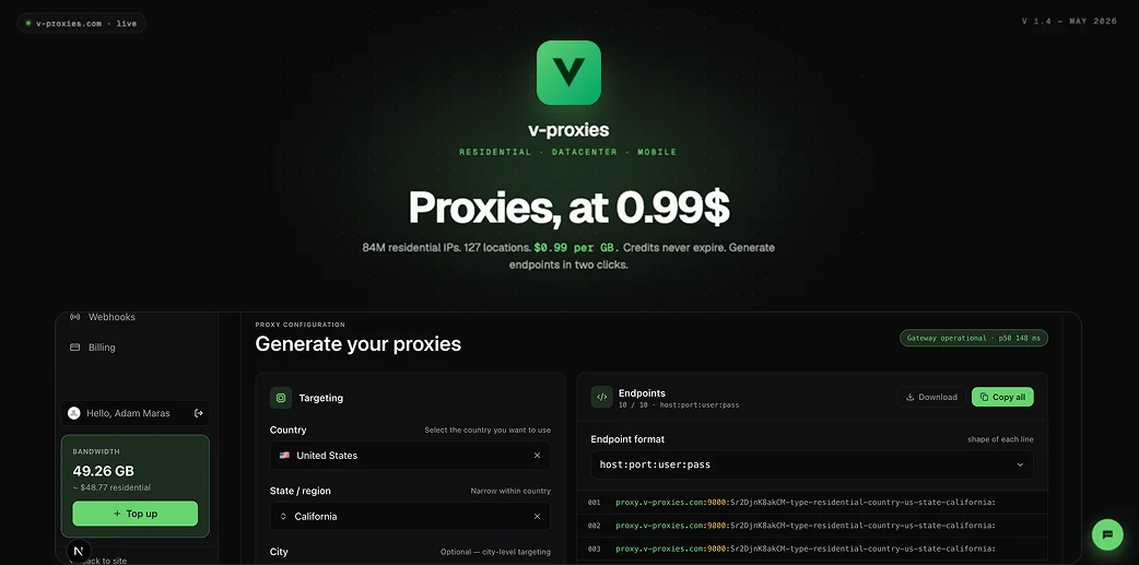 V-Proxies